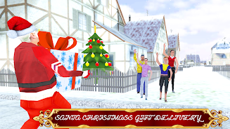 Santa Christmas Gift Delivery Screenshot 0