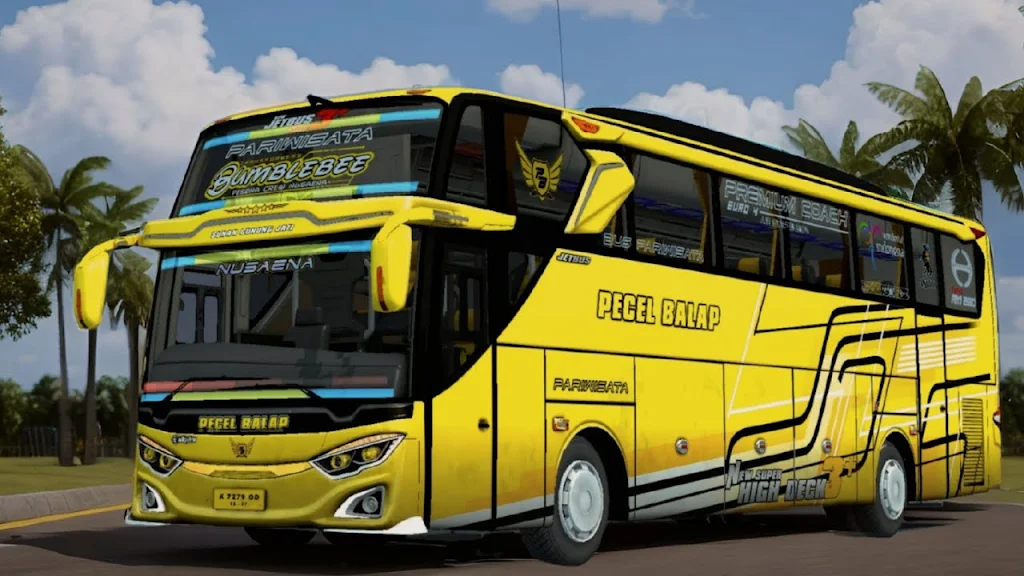 Bus Pecel Balap Bumblebee स्क्रीनशॉट 0