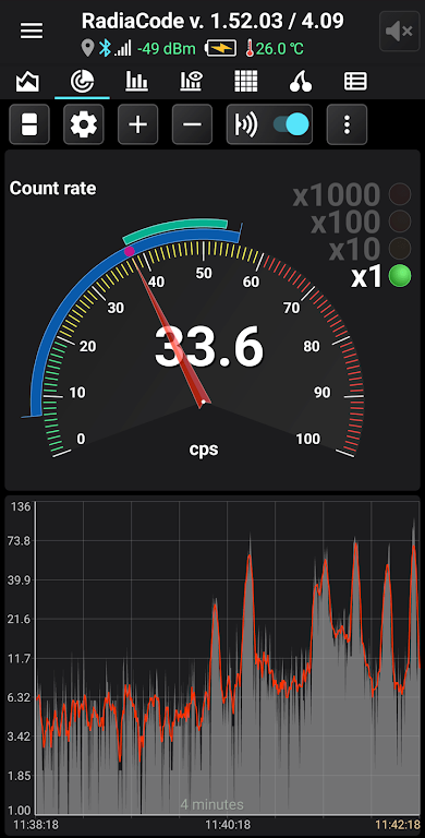 RadiaCode Capture d'écran 1