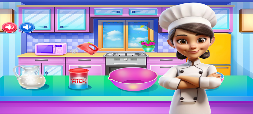 game cooking candy decoration Captura de tela 1