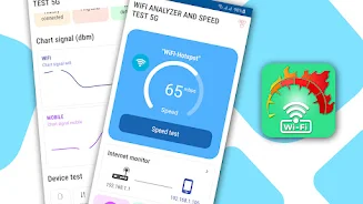 Speed Test & Wifi Analyzer Mod Ảnh chụp màn hình 0