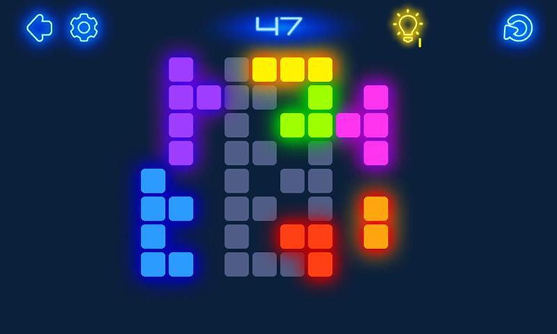 Glow Puzzle Block 3D Screenshot 3