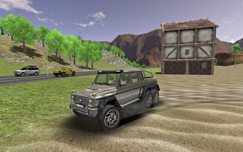 6x6 Truck Offroad Driving Sim Screenshot 1