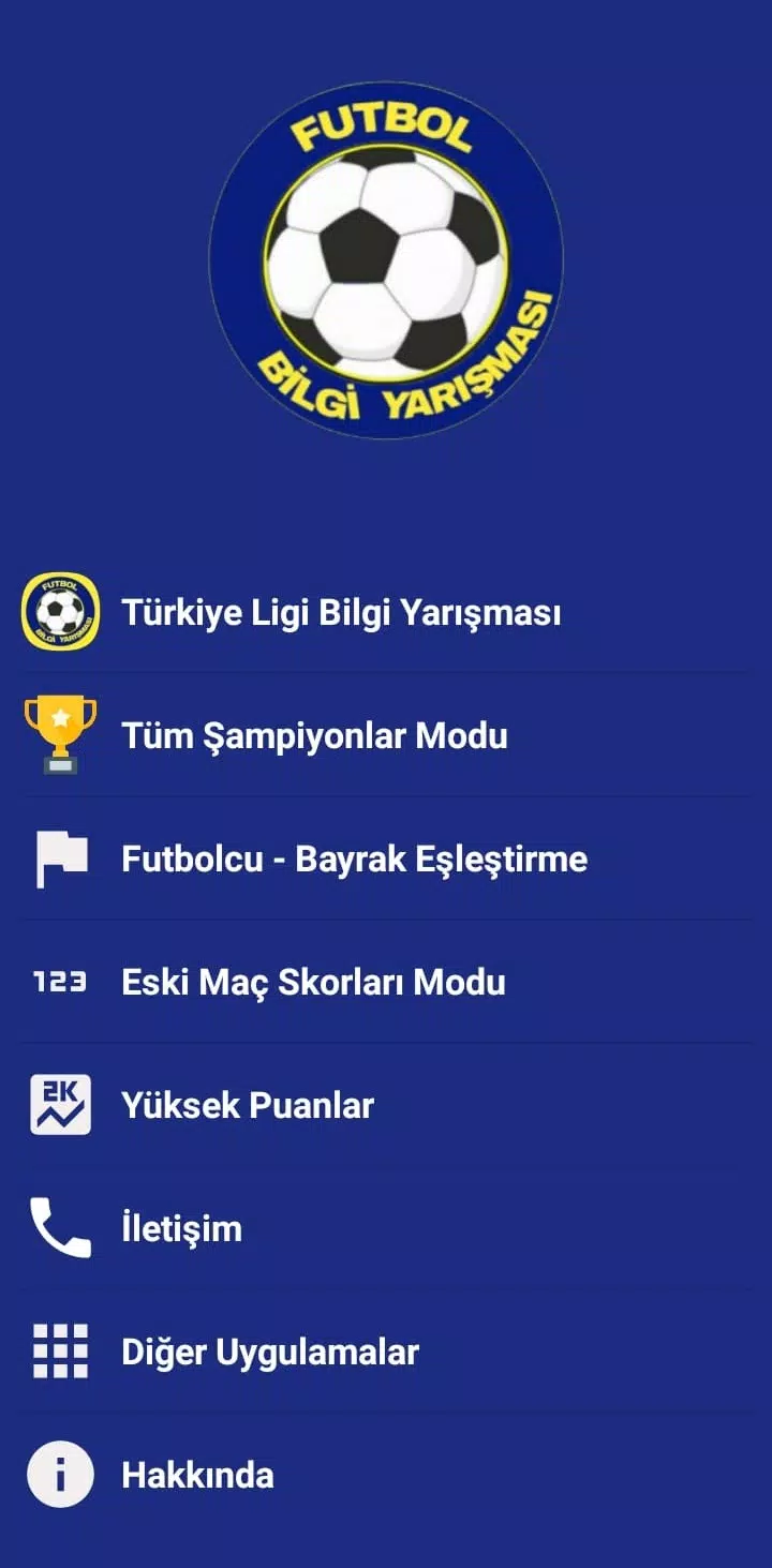 Türkiye Süper Ligi Bilgi Oyunu スクリーンショット 0