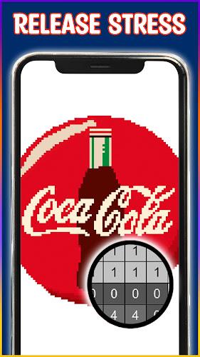 Logo Pixel Art Color by Number स्क्रीनशॉट 0