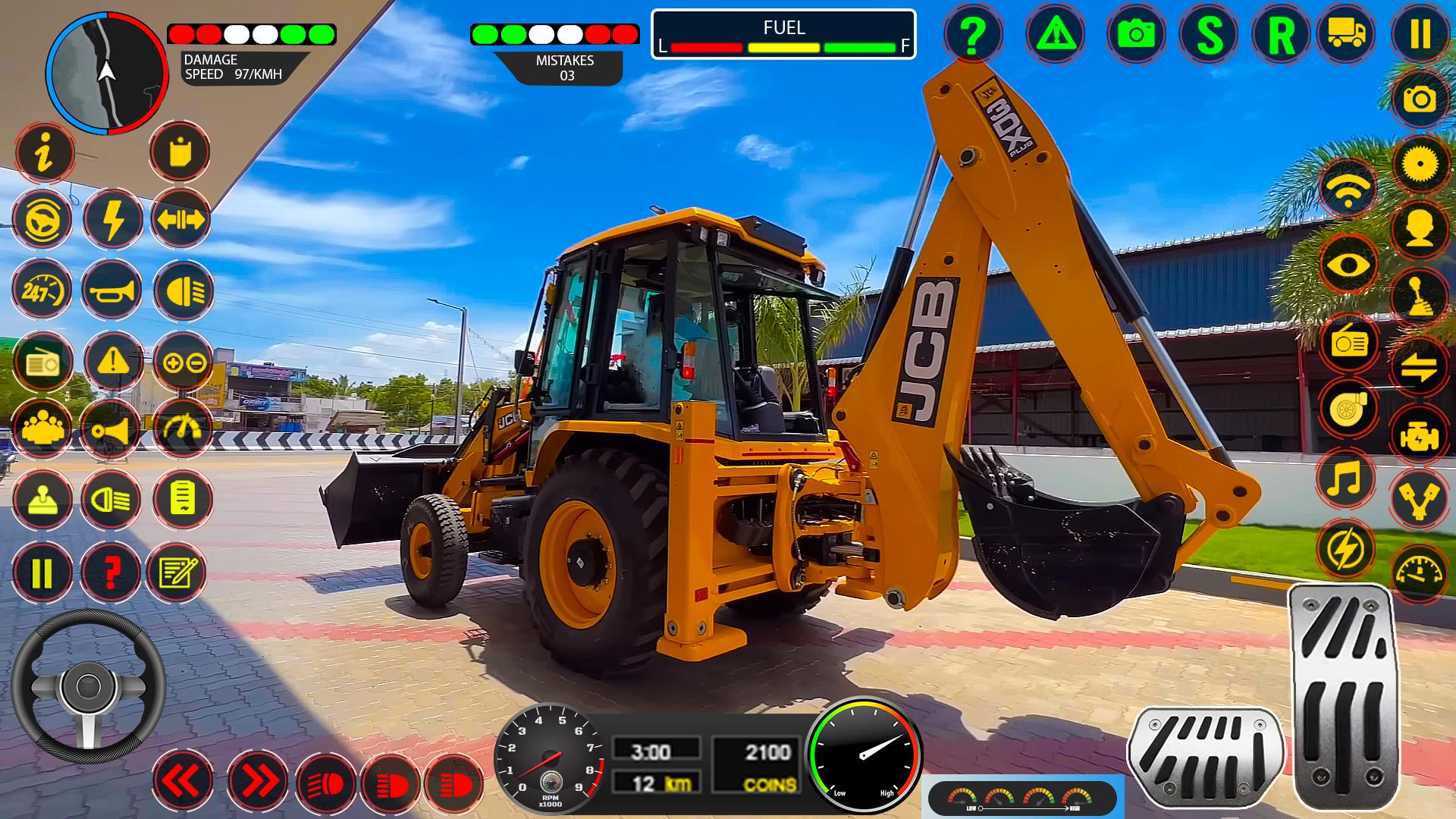 JCB Construction Excavator Sim Screenshot 1