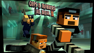 Cops N Robbers: Prison Games 2 Ekran Görüntüsü 0