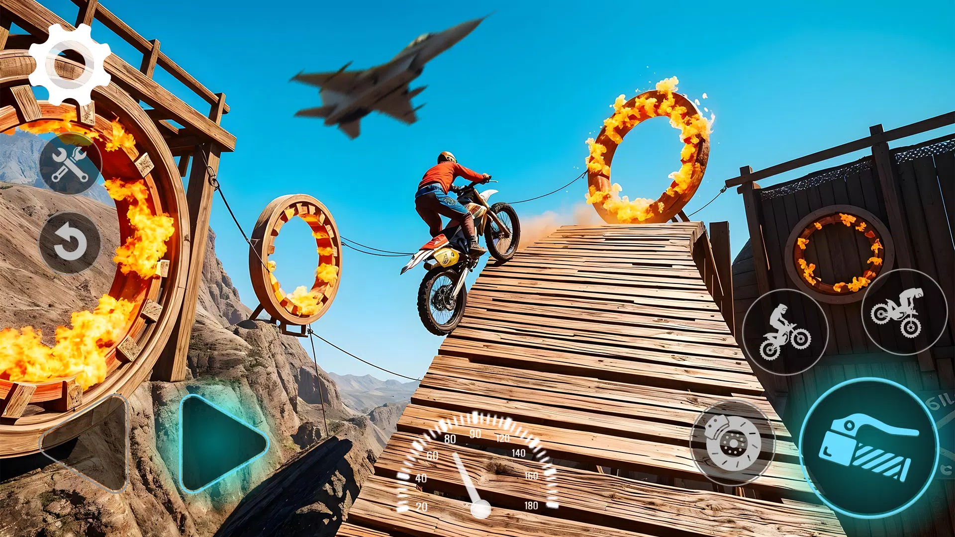 Stunt Bike Racing Challenge 3D ภาพหน้าจอ 2