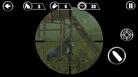 Gorilla Hunter: Hunting games Tangkapan skrin 0