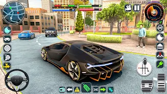 Autospiel Lamborghini Car Game Screenshot 1