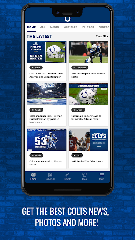 Indianapolis Colts Mobile スクリーンショット 1