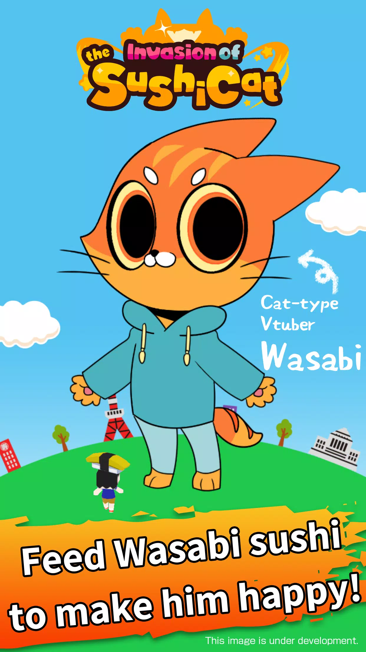 Invasion of the Sushicat Captura de pantalla 0
