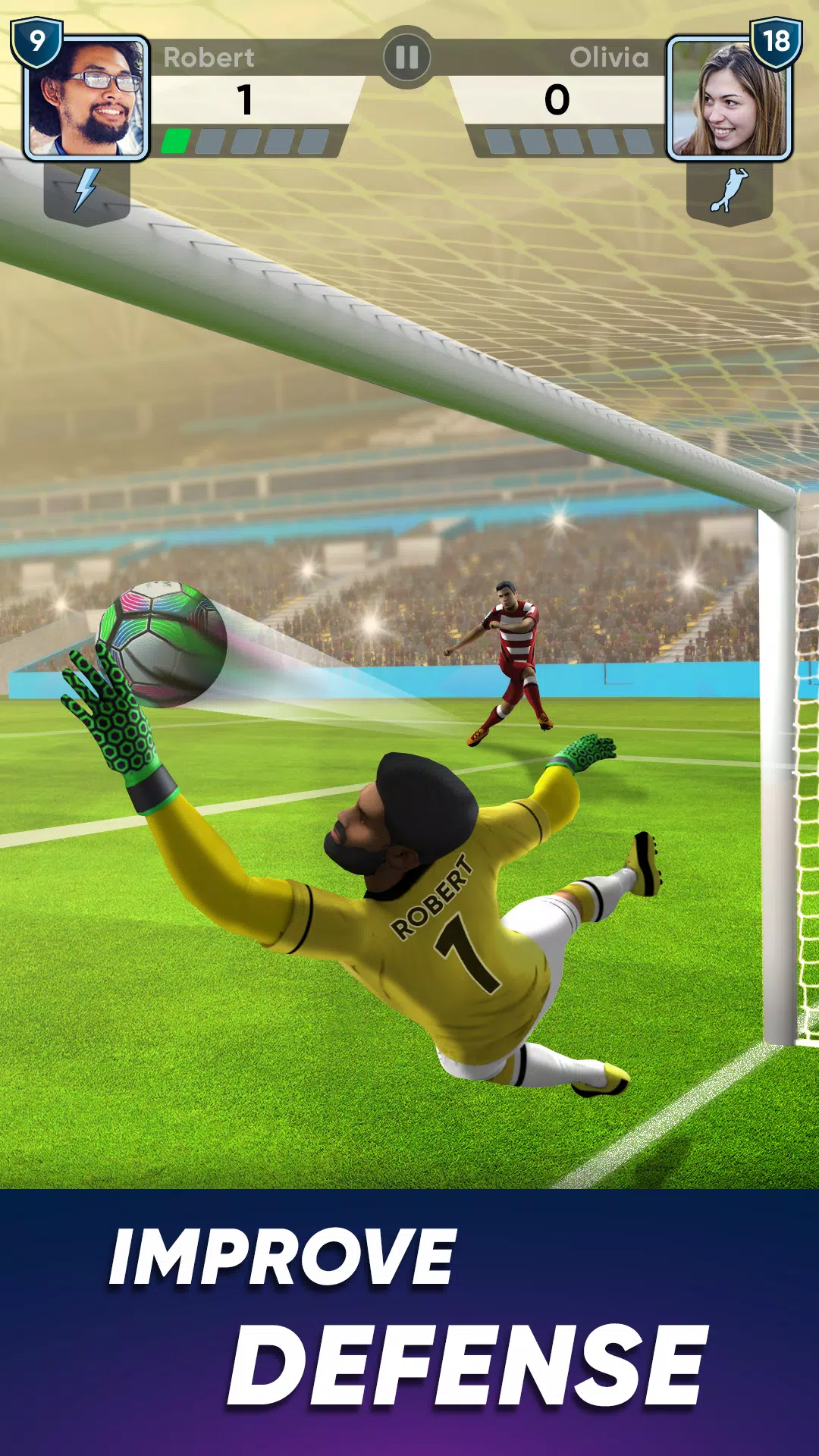 SOCCER Kicks - Stars Strike 24 スクリーンショット 3