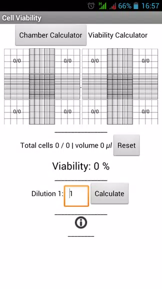 Cells Calculator Captura de pantalla 2