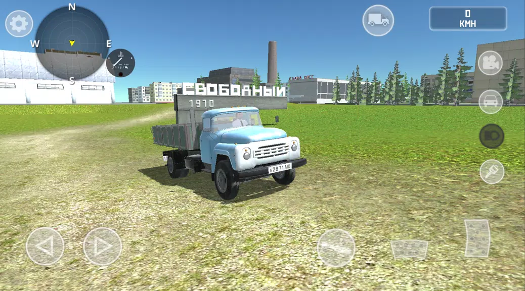 SovietCar: Simulator Tangkapan skrin 3