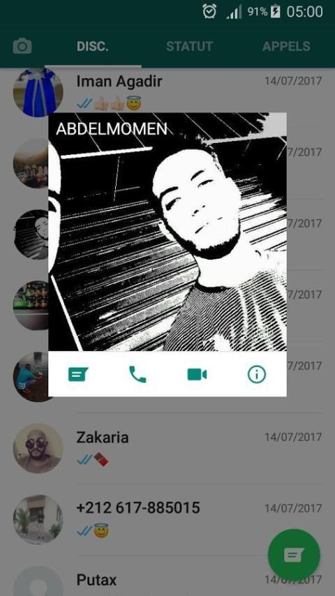 WatsAp Messenger Tangkapan skrin 2