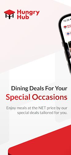 Hungry Hub - Dining Offer App Captura de pantalla 0