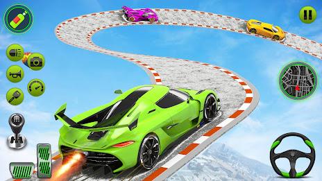 Impossible Mega Ramp Car Stunt Screenshot 2