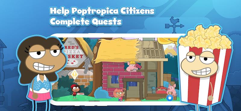 Poptropica Captura de tela 2