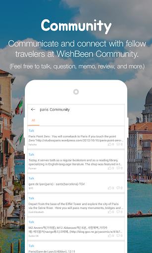 WishBeen - Global Travel Guide Скриншот 1