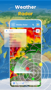 Local Weather: Radar & Widget Captura de tela 1