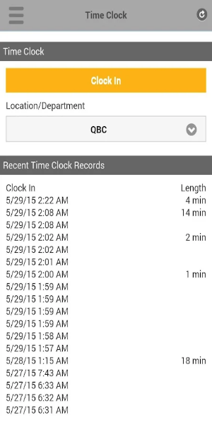 TrackSmart Scheduling Tangkapan skrin 1