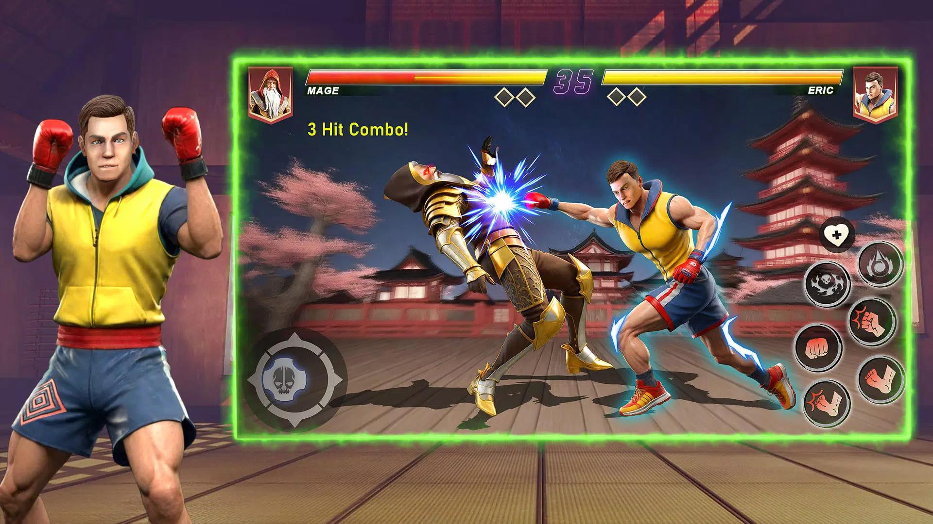 Karate Legends: Fighting Games 스크린샷 2