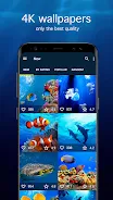 Underwater Wallpapers 4K Capture d'écran 1