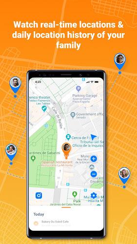 Friend Location Tracker: GPS Schermafbeelding 1