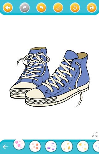 coloring sneakers Ảnh chụp màn hình 1