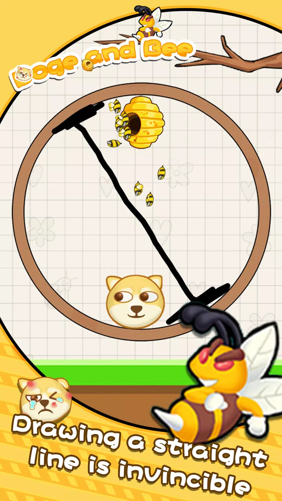Doge and Bee Captura de tela 0