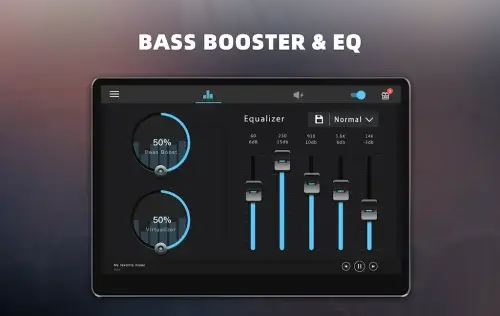 Bass Booster & Equalizer PRO Captura de tela 2