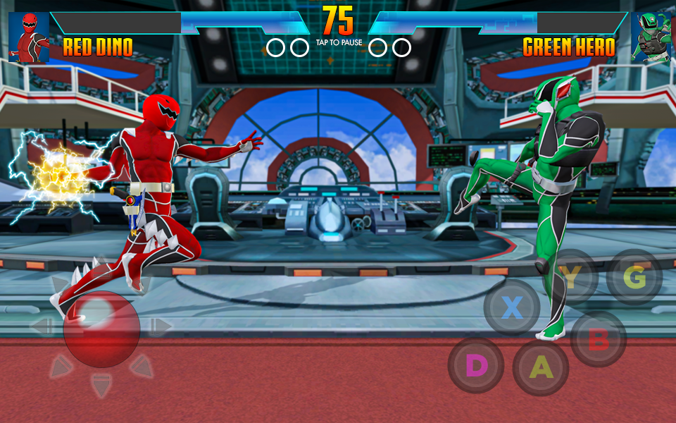 Schermata Hero Dino Morphin Fight Ranger 0