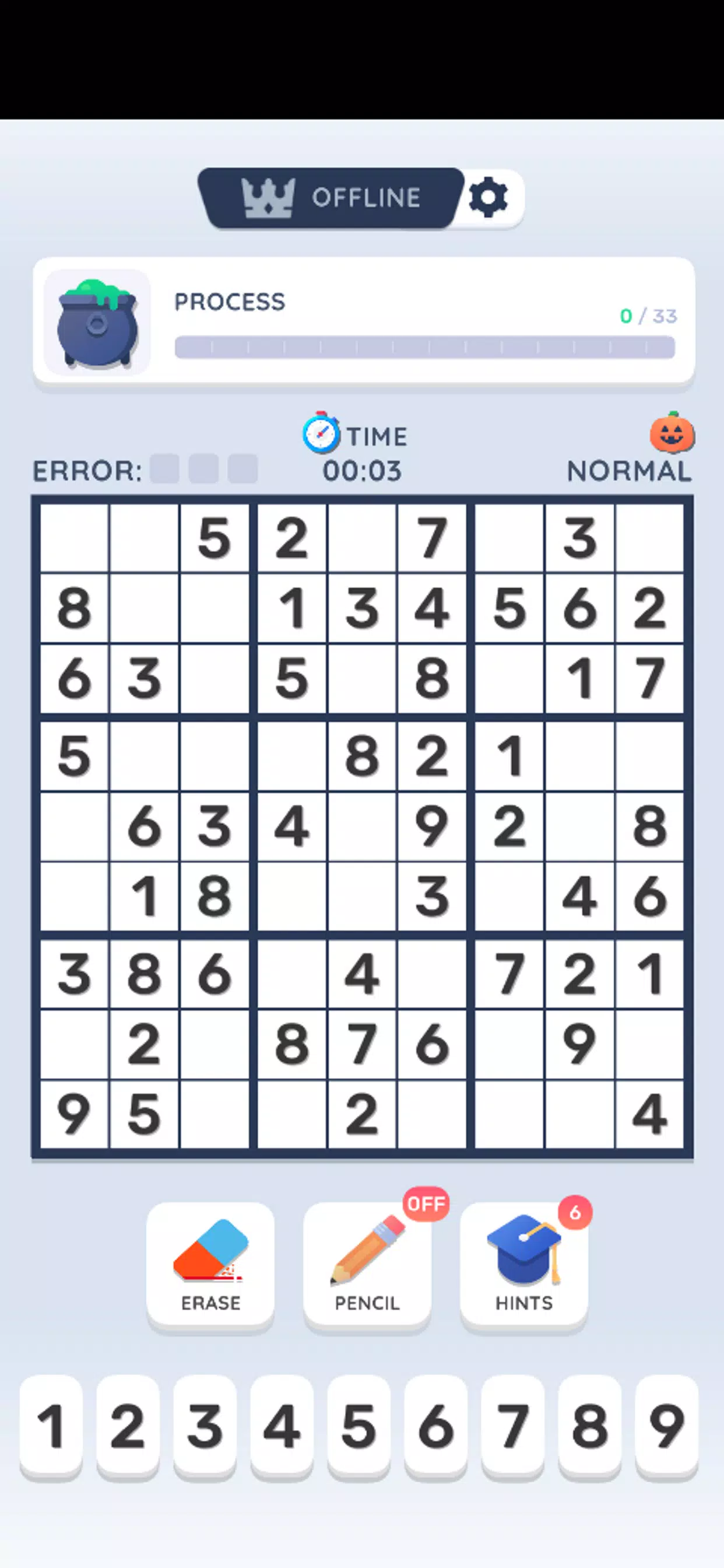 Sudoku Online स्क्रीनशॉट 3