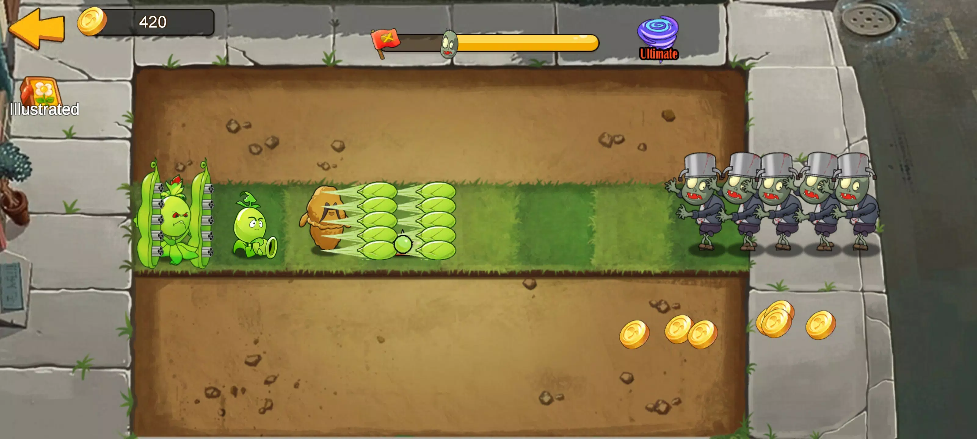 Merge Plants – Defense Zombies স্ক্রিনশট 2