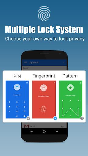 App lock - Real Fingerprint, P ဖန်သားပြင်ဓာတ်ပုံ 1