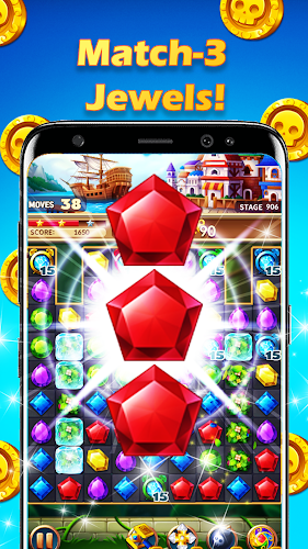 Jewels Crush Fantasy: Match 3應用截圖第2張