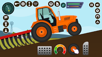 Farm Tractors Dinosaurs Games Screenshot 3