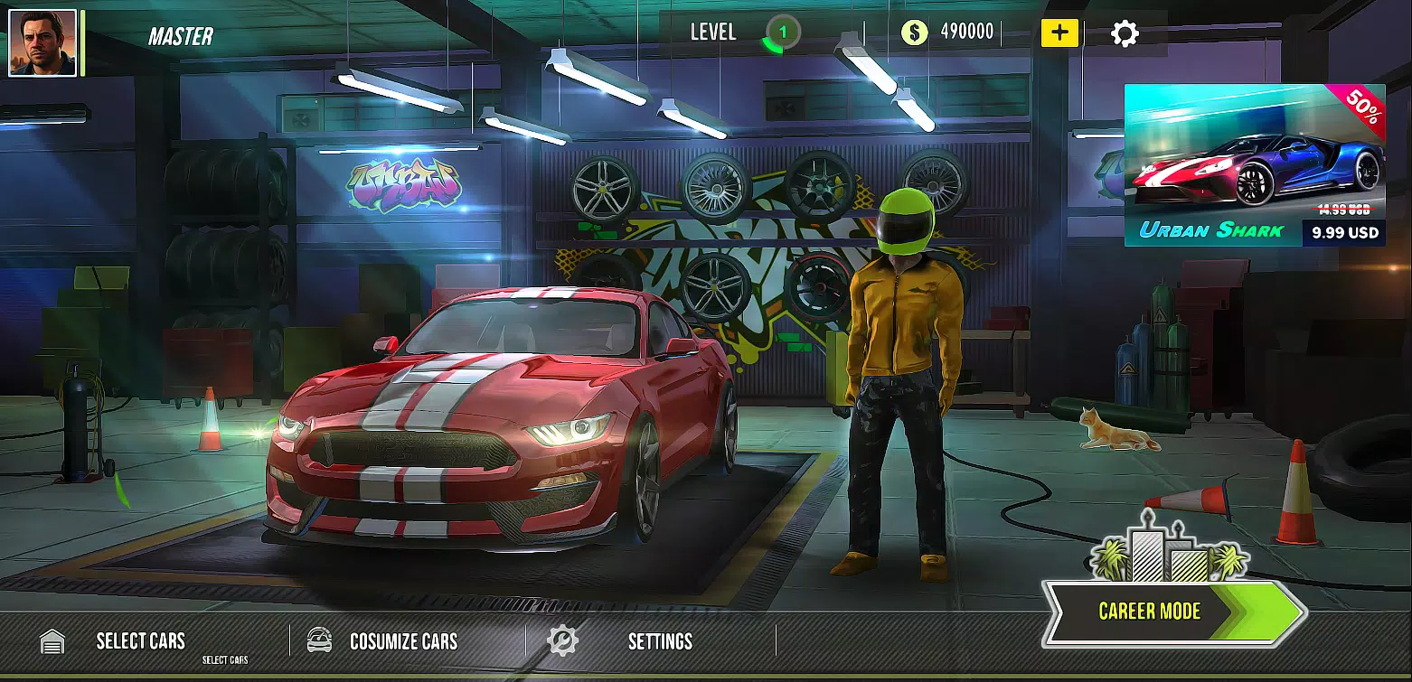 Night Street Master Racing 스크린샷 1
