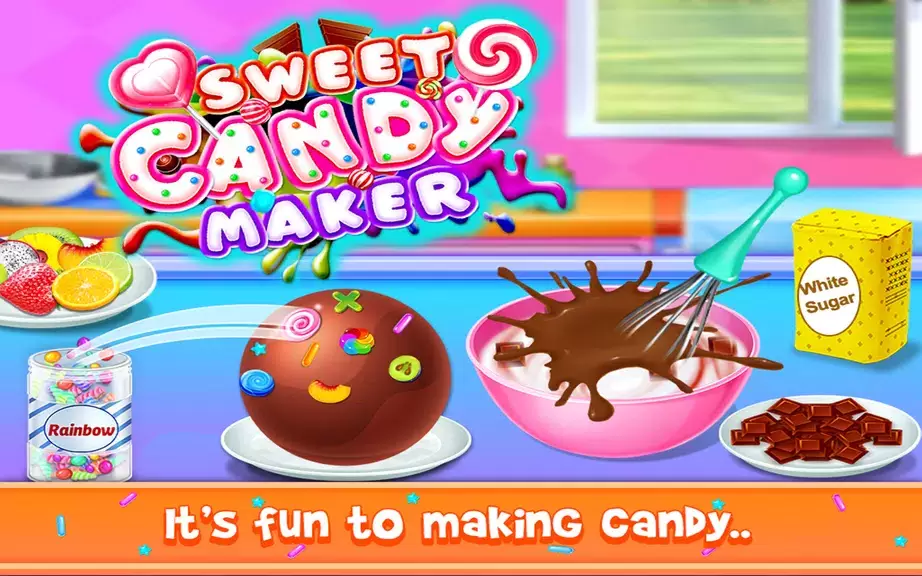 Sweet Candy Maker - Candy Game Captura de tela 1