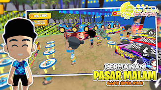 Simulator Game Pasar Malam 3D スクリーンショット 3