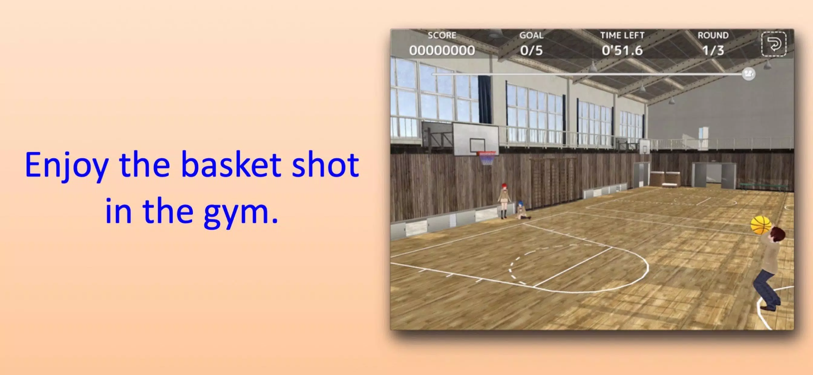 School Basket Capture d'écran 1