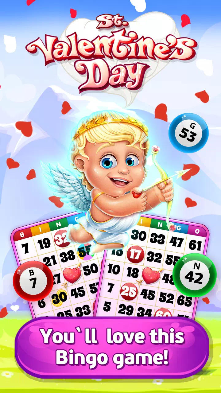 Schermata Bingo St. Valentine's Day 0