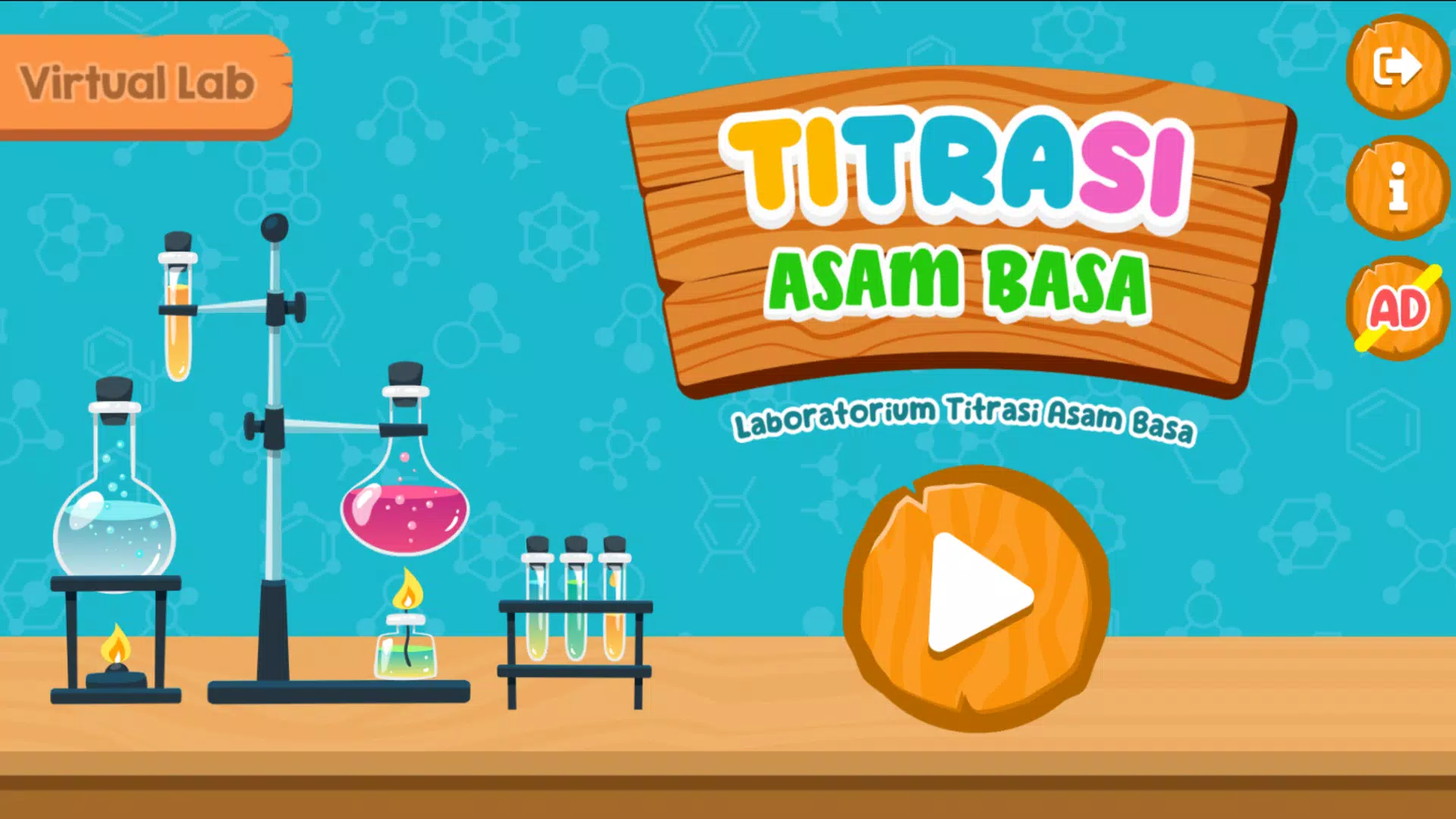 Virtual Lab Titrasi Asam Basa Ekran Görüntüsü 0