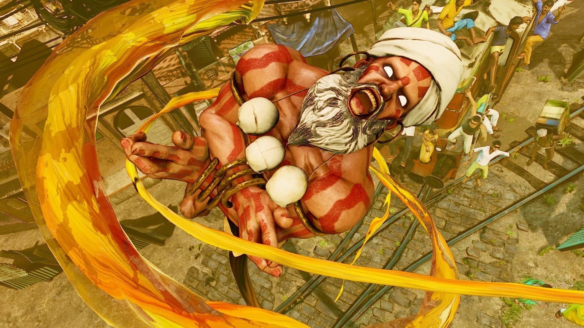 Street Fighter 5 ถูกปล่อยลง เครดิต: Capcom