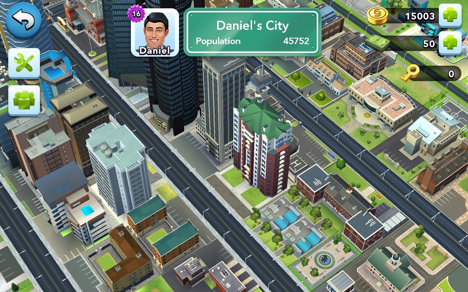 SimCity BuildIt Captura de tela 0