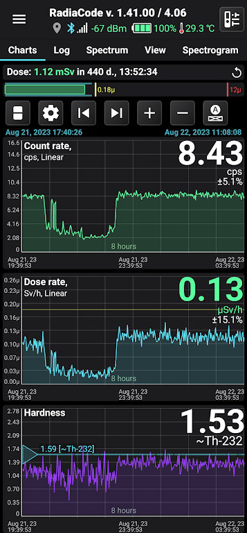 RadiaCode Capture d'écran 0