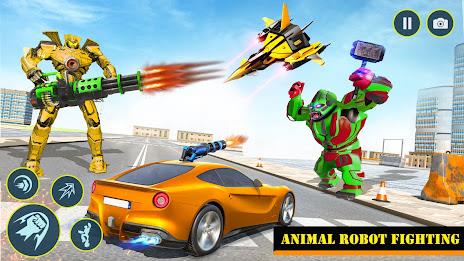 Animal Robot Car Transform 3D 스크린샷 2