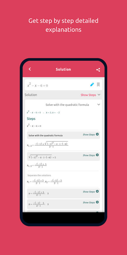 Symbolab - Math Solver Mod Ekran Görüntüsü 2