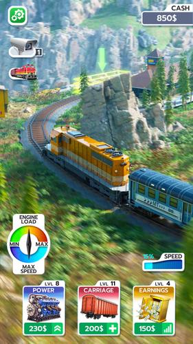 Train Delivery Simulator Tangkapan skrin 0